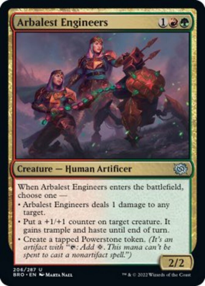Arbalest Engineers [The Brothers' War] MTG Single Magic: The Gathering    | Red Claw Gaming