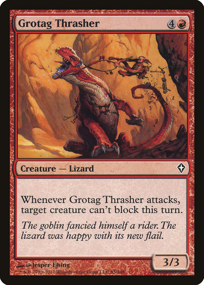 Grotag Thrasher [Worldwake] MTG Single Magic: The Gathering    | Red Claw Gaming