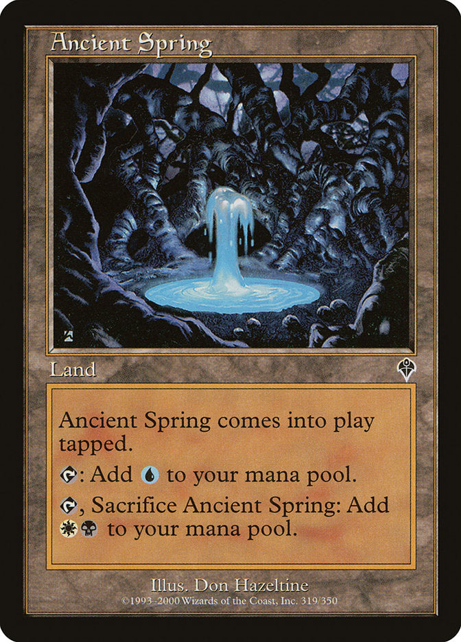 Ancient Spring [Invasion] MTG Single Magic: The Gathering    | Red Claw Gaming