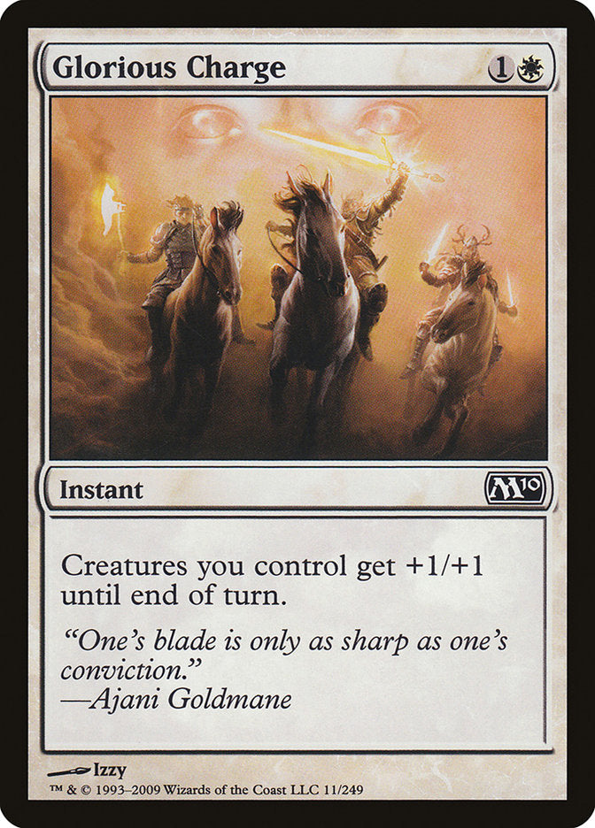 Glorious Charge [Magic 2010] MTG Single Magic: The Gathering    | Red Claw Gaming