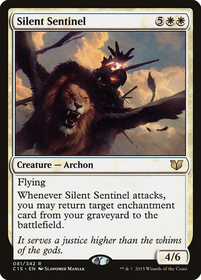 Silent Sentinel [Commander 2015] MTG Single Magic: The Gathering    | Red Claw Gaming