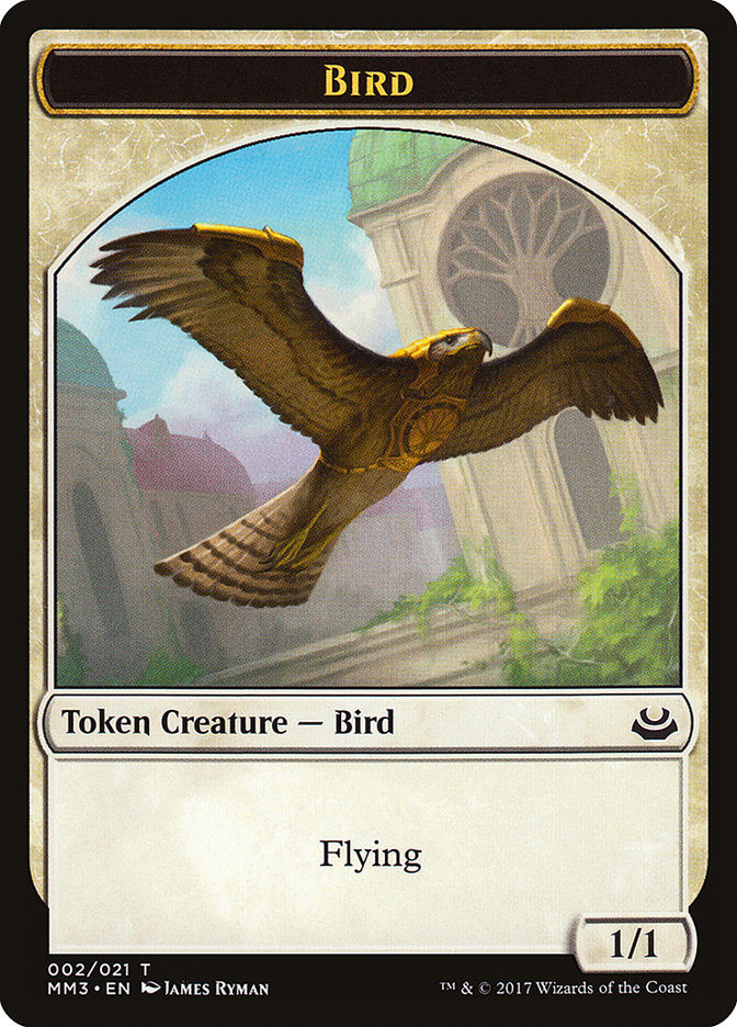Bird Token [Modern Masters 2017 Tokens] MTG Single Magic: The Gathering    | Red Claw Gaming