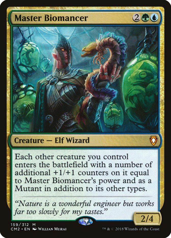 Master Biomancer [Commander Anthology Volume II] MTG Single Magic: The Gathering    | Red Claw Gaming