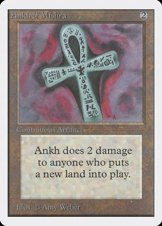 Ankh of Mishra [Unlimited Edition] MTG Single Magic: The Gathering    | Red Claw Gaming