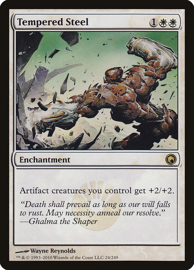 Tempered Steel [Scars of Mirrodin] MTG Single Magic: The Gathering    | Red Claw Gaming