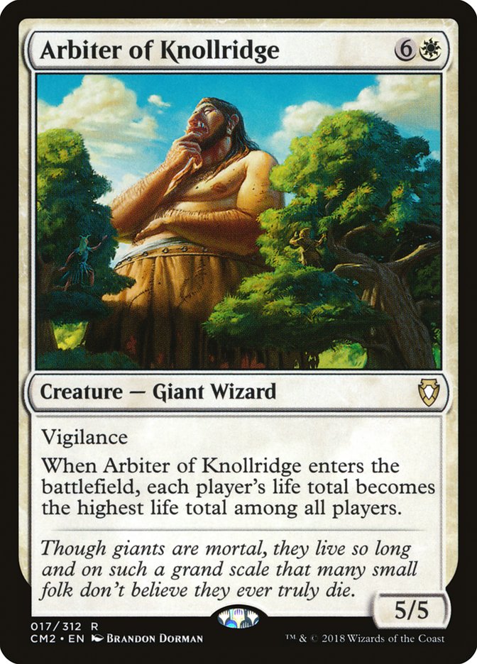 Arbiter of Knollridge [Commander Anthology Volume II] MTG Single Magic: The Gathering    | Red Claw Gaming