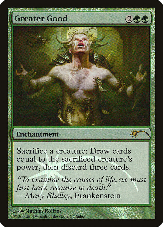 Greater Good [Judge Gift Cards 2014] MTG Single Magic: The Gathering    | Red Claw Gaming