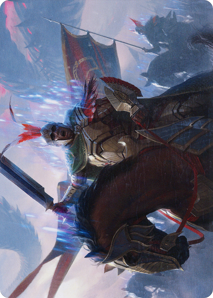 Marshal of Zhalfir Art Card [March of the Machine Art Series] MTG Single Magic: The Gathering    | Red Claw Gaming