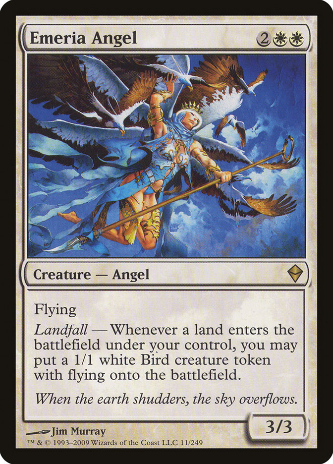 Emeria Angel [Zendikar] MTG Single Magic: The Gathering    | Red Claw Gaming