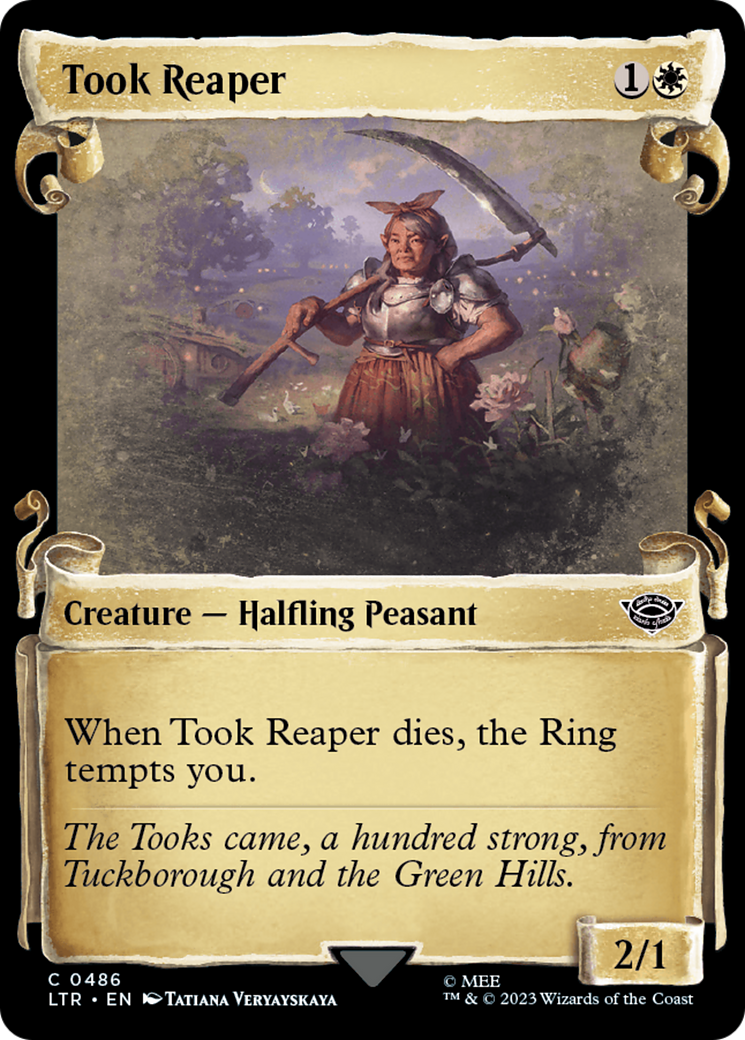 Took Reaper [The Lord of the Rings: Tales of Middle-Earth Showcase Scrolls] MTG Single Magic: The Gathering    | Red Claw Gaming