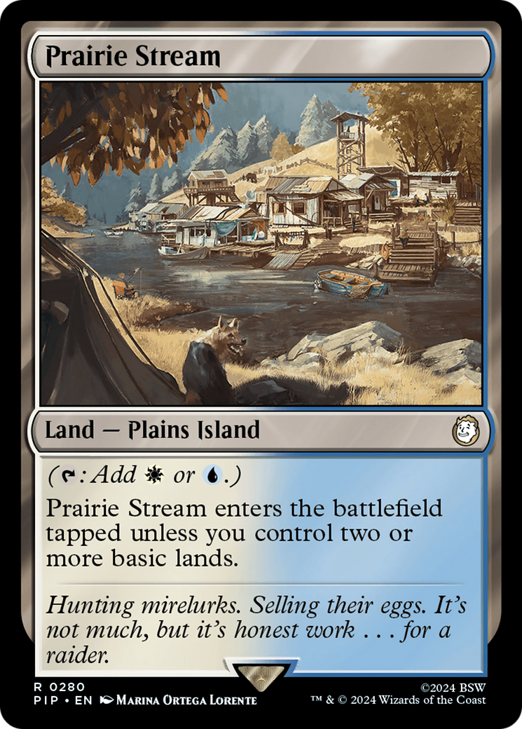 Prairie Stream [Fallout] MTG Single Magic: The Gathering    | Red Claw Gaming