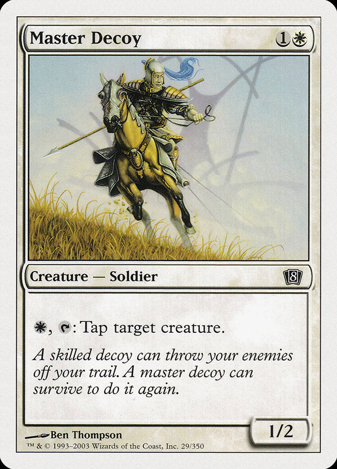 Master Decoy [Eighth Edition] MTG Single Magic: The Gathering    | Red Claw Gaming