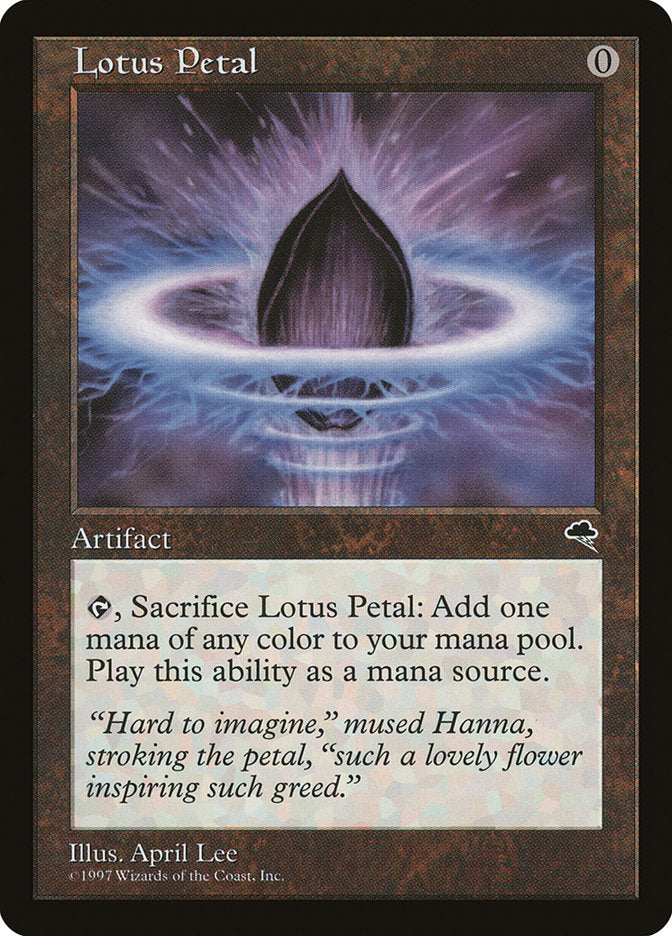 Lotus Petal [Tempest] MTG Single Magic: The Gathering    | Red Claw Gaming
