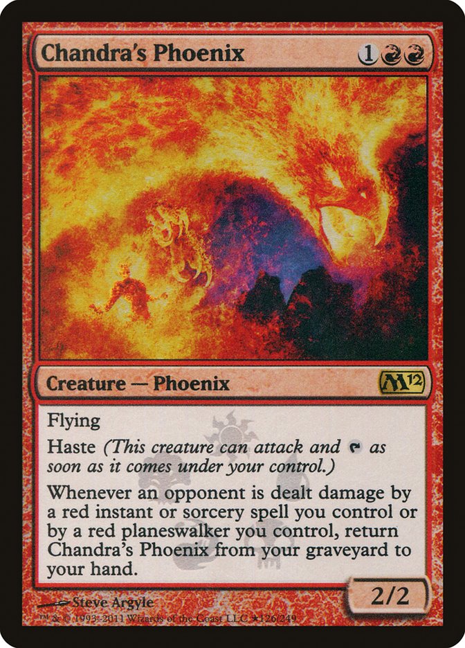 Chandra's Phoenix (Buy-A-Box) [Magic 2012 Promos] MTG Single Magic: The Gathering    | Red Claw Gaming