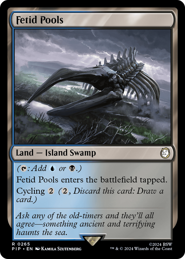 Fetid Pools [Fallout] MTG Single Magic: The Gathering    | Red Claw Gaming