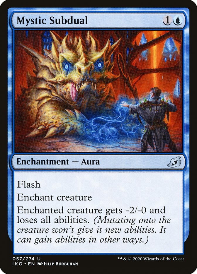 Mystic Subdual [Ikoria: Lair of Behemoths] MTG Single Magic: The Gathering    | Red Claw Gaming