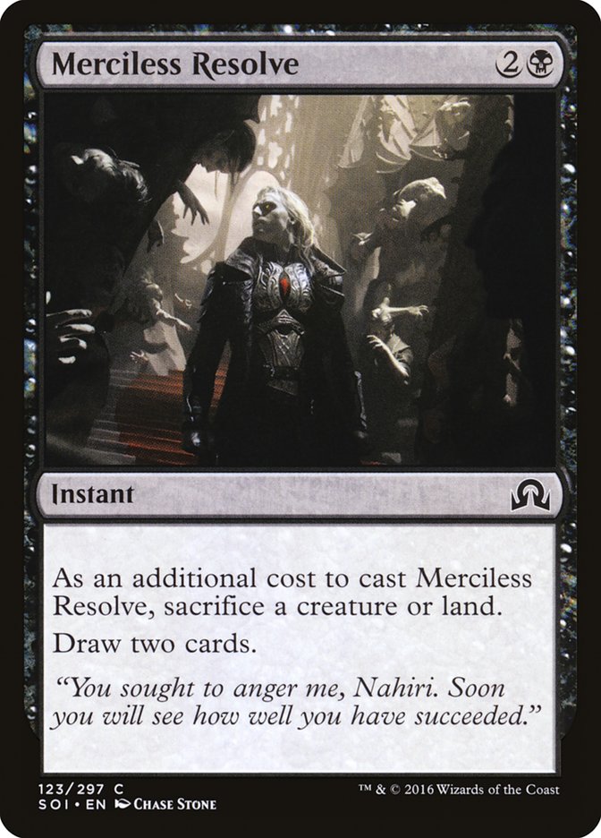 Merciless Resolve [Shadows over Innistrad] MTG Single Magic: The Gathering    | Red Claw Gaming