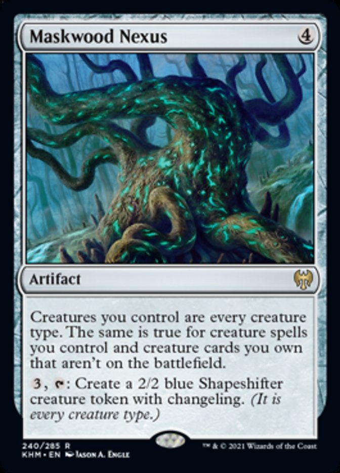 Maskwood Nexus [Kaldheim] MTG Single Magic: The Gathering    | Red Claw Gaming