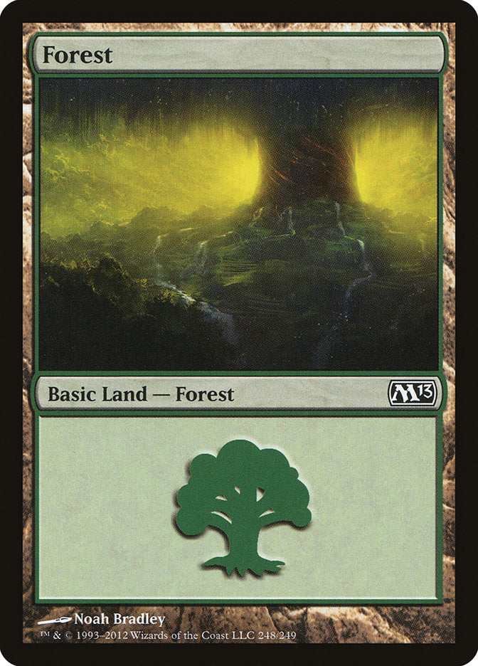 Forest (248) [Magic 2013] MTG Single Magic: The Gathering    | Red Claw Gaming