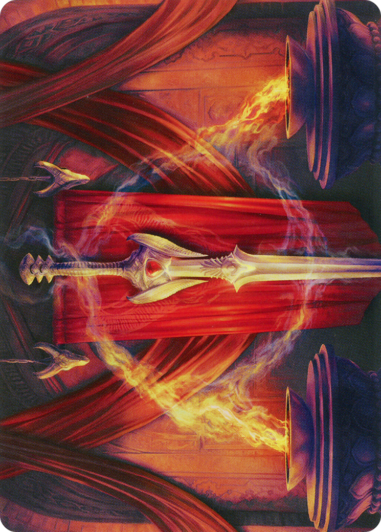 Ramosian Greatsword Art Card [March of the Machine Art Series] MTG Single Magic: The Gathering    | Red Claw Gaming