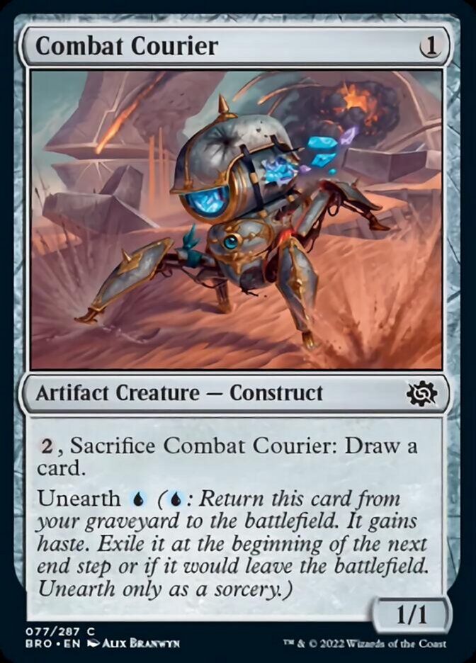Combat Courier [The Brothers' War] MTG Single Magic: The Gathering    | Red Claw Gaming