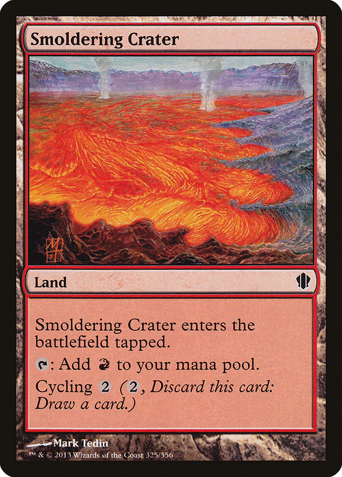 Smoldering Crater [Commander 2013] MTG Single Magic: The Gathering    | Red Claw Gaming
