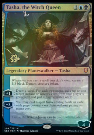 Tasha, the Witch Queen [Commander Legends: Battle for Baldur's Gate Prerelease Promos] MTG Single Magic: The Gathering    | Red Claw Gaming