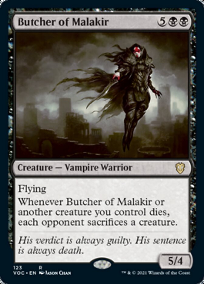 Butcher of Malakir [Innistrad: Crimson Vow Commander] MTG Single Magic: The Gathering    | Red Claw Gaming
