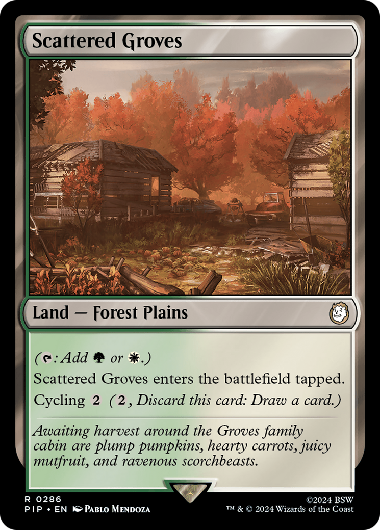 Scattered Groves [Fallout] MTG Single Magic: The Gathering    | Red Claw Gaming