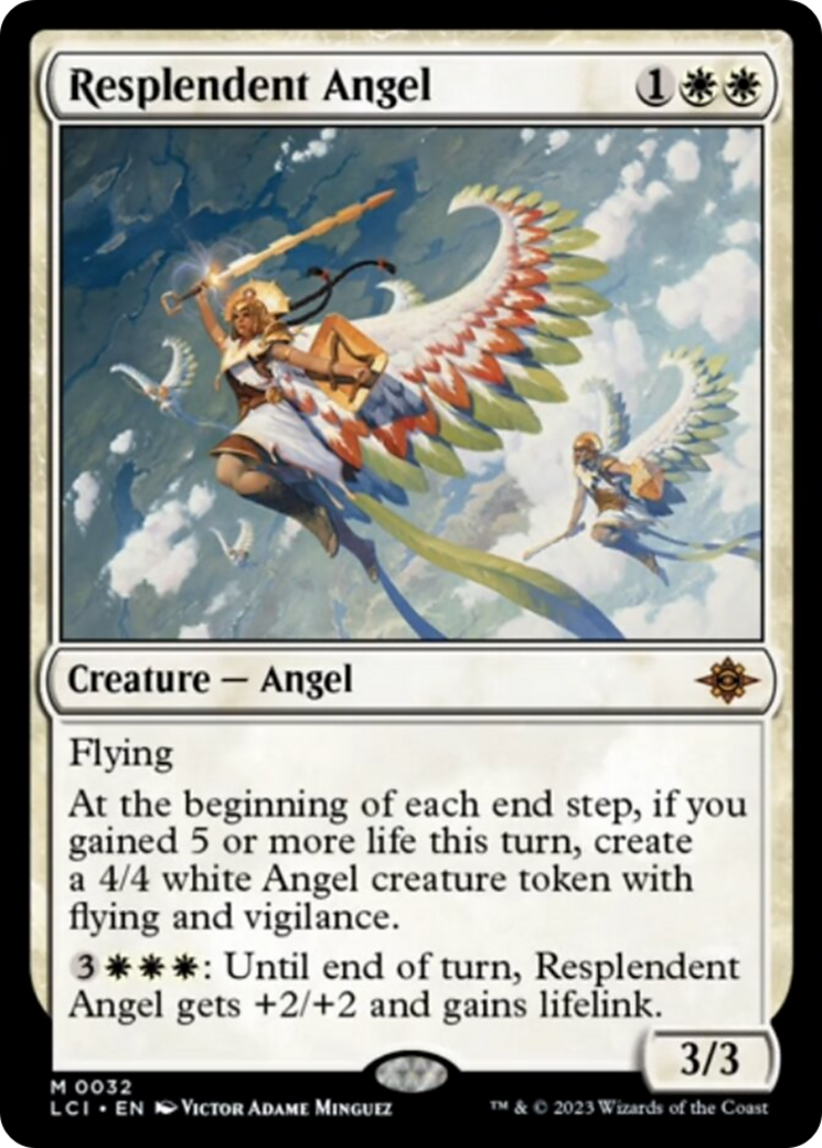Resplendent Angel [The Lost Caverns of Ixalan] MTG Single Magic: The Gathering    | Red Claw Gaming