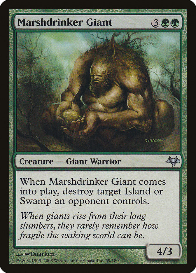 Marshdrinker Giant [Eventide] MTG Single Magic: The Gathering    | Red Claw Gaming