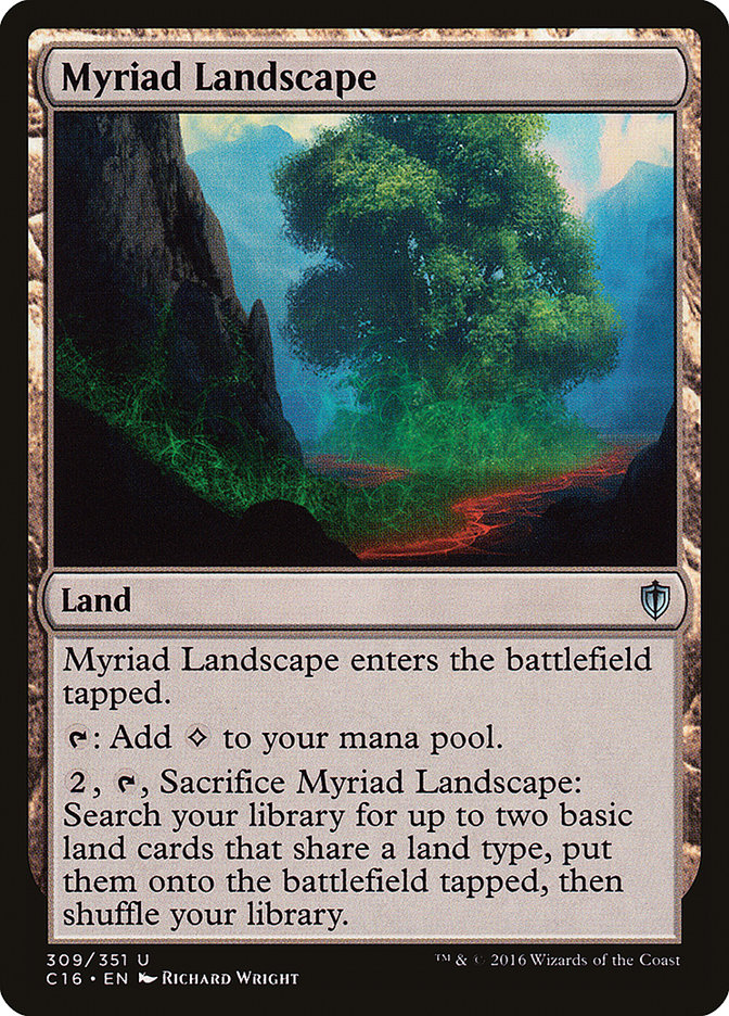 Myriad Landscape [Commander 2016] MTG Single Magic: The Gathering    | Red Claw Gaming