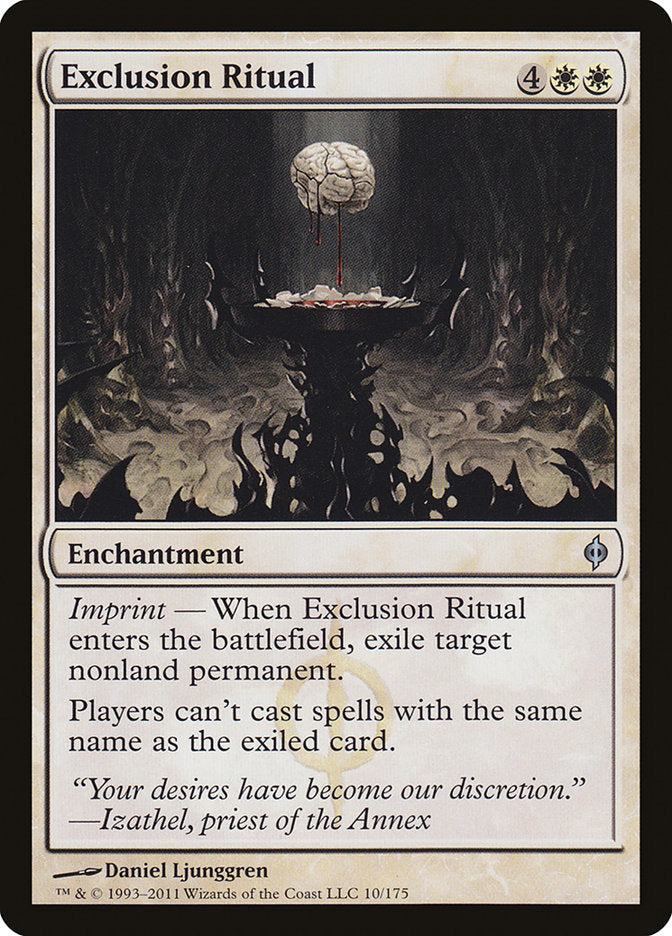 Exclusion Ritual [New Phyrexia] MTG Single Magic: The Gathering    | Red Claw Gaming