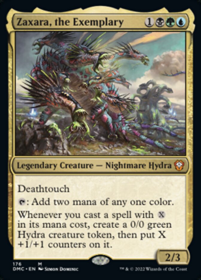 Zaxara, the Exemplary [Dominaria United Commander] MTG Single Magic: The Gathering    | Red Claw Gaming