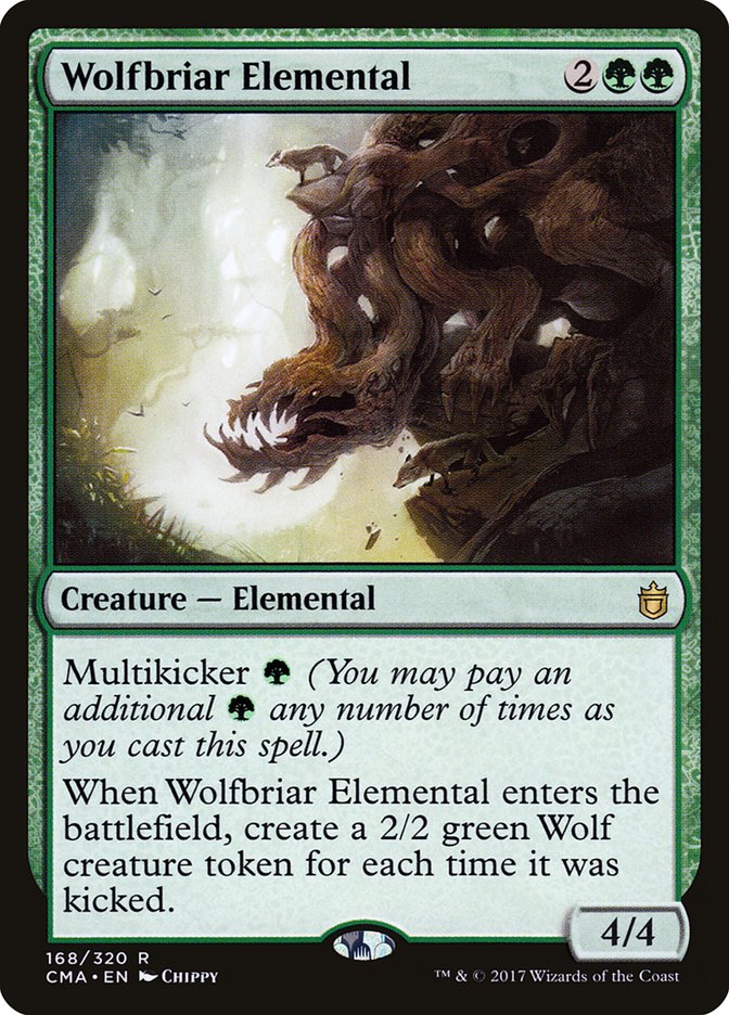 Wolfbriar Elemental [Commander Anthology] MTG Single Magic: The Gathering    | Red Claw Gaming