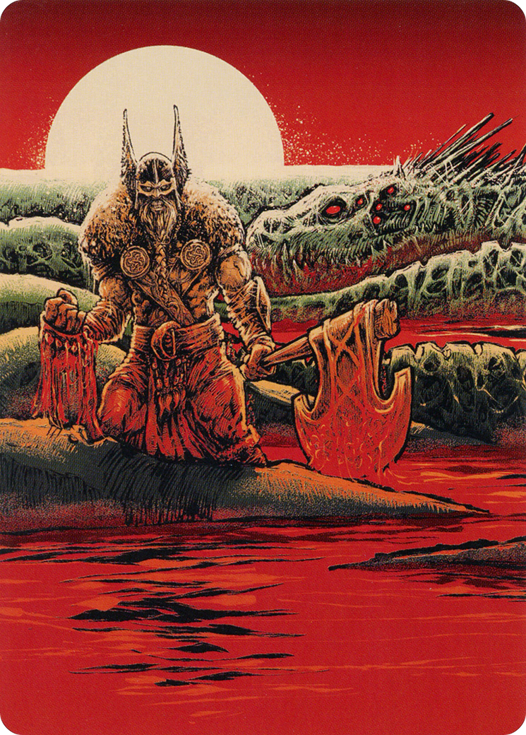 Fynn, the Fangbearer Art Card [March of the Machine Art Series] MTG Single Magic: The Gathering    | Red Claw Gaming