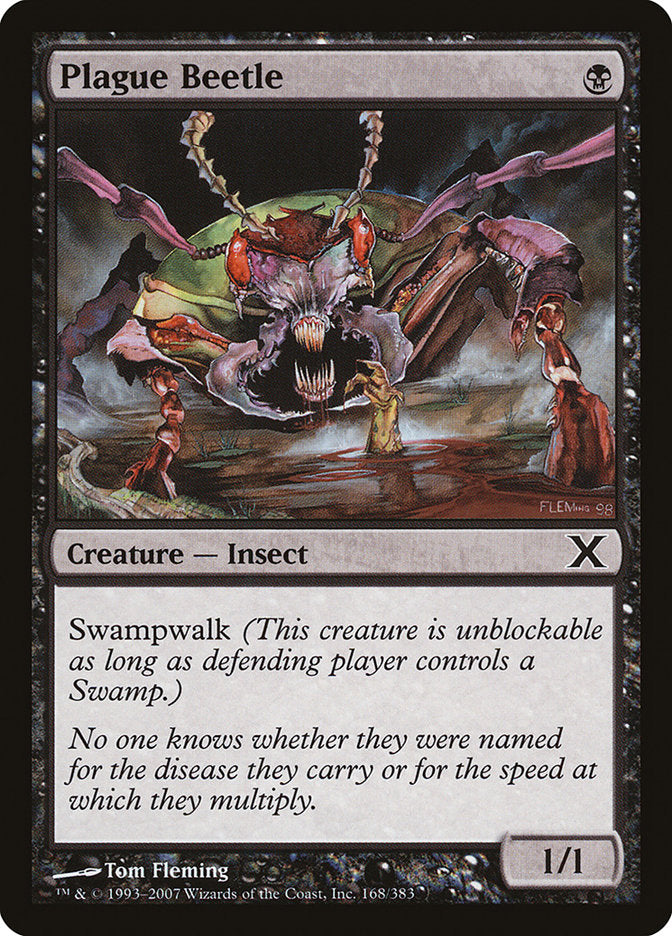 Plague Beetle [Tenth Edition] MTG Single Magic: The Gathering    | Red Claw Gaming