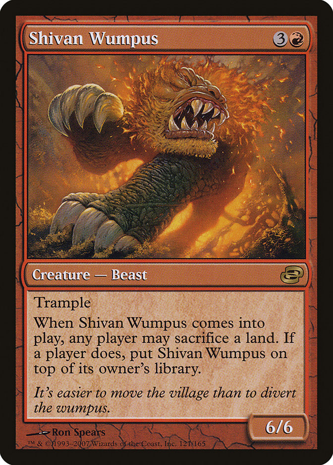 Shivan Wumpus [Planar Chaos] MTG Single Magic: The Gathering    | Red Claw Gaming