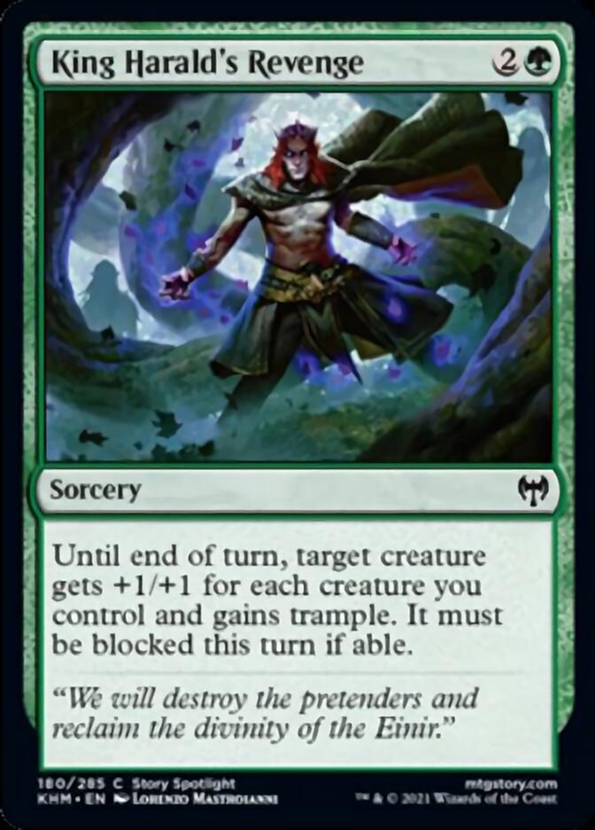 King Harald's Revenge [Kaldheim] MTG Single Magic: The Gathering    | Red Claw Gaming