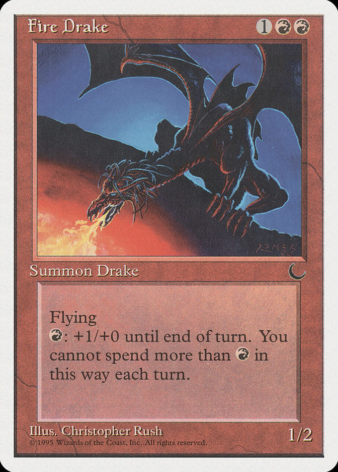 Fire Drake [Chronicles] MTG Single Magic: The Gathering    | Red Claw Gaming