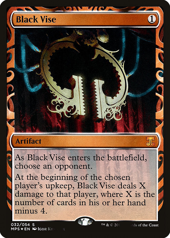 Black Vise [Kaladesh Inventions] MTG Single Magic: The Gathering    | Red Claw Gaming