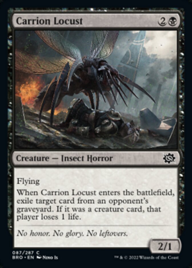 Carrion Locust [The Brothers' War] MTG Single Magic: The Gathering    | Red Claw Gaming