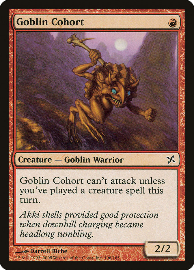 Goblin Cohort [Betrayers of Kamigawa] MTG Single Magic: The Gathering    | Red Claw Gaming