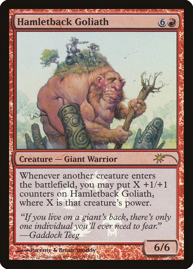 Hamletback Goliath [Resale Promos] MTG Single Magic: The Gathering    | Red Claw Gaming