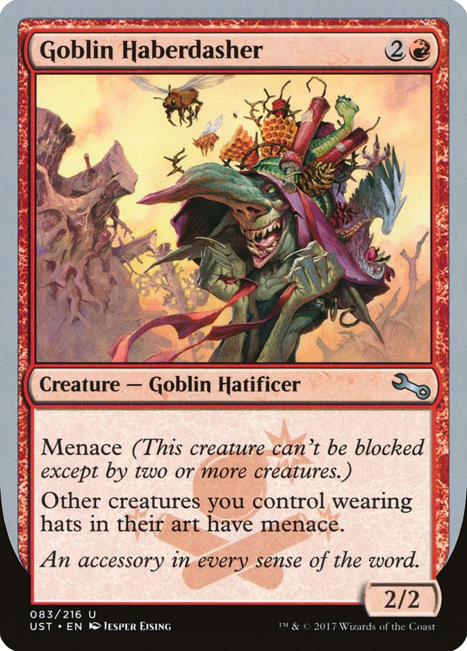 Goblin Haberdasher [Unstable] MTG Single Magic: The Gathering    | Red Claw Gaming