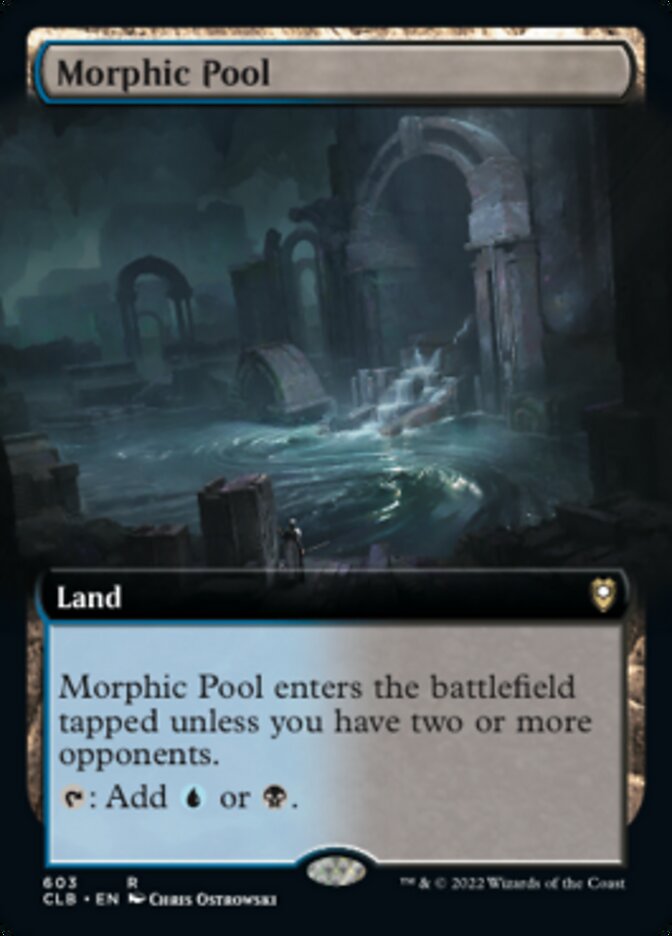 Morphic Pool (Extended Art) [Commander Legends: Battle for Baldur's Gate] MTG Single Magic: The Gathering    | Red Claw Gaming