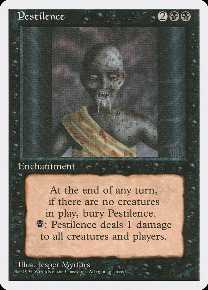 Pestilence [Fourth Edition] MTG Single Magic: The Gathering    | Red Claw Gaming