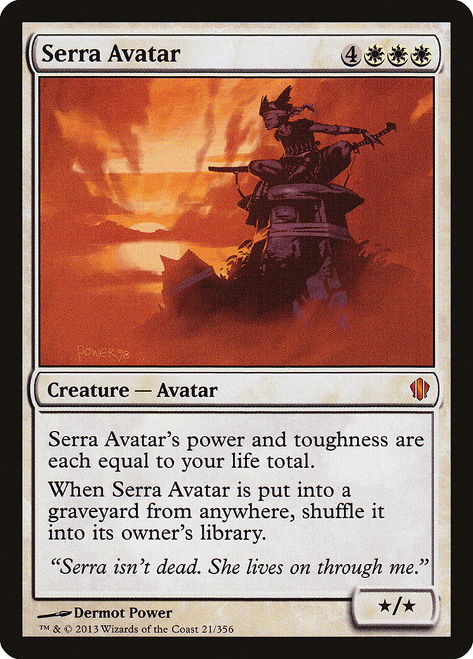Serra Avatar [Commander 2013] MTG Single Magic: The Gathering    | Red Claw Gaming