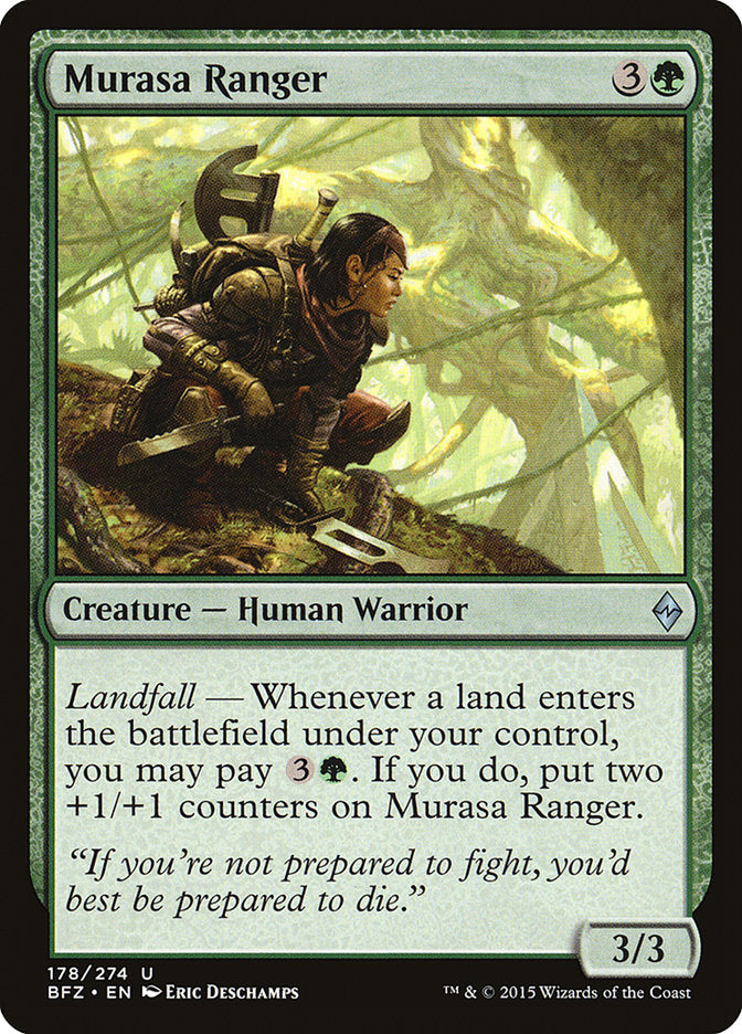 Murasa Ranger [Battle for Zendikar] MTG Single Magic: The Gathering    | Red Claw Gaming