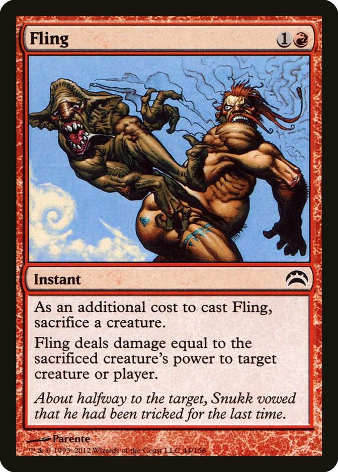 Fling [Planechase 2012] MTG Single Magic: The Gathering    | Red Claw Gaming
